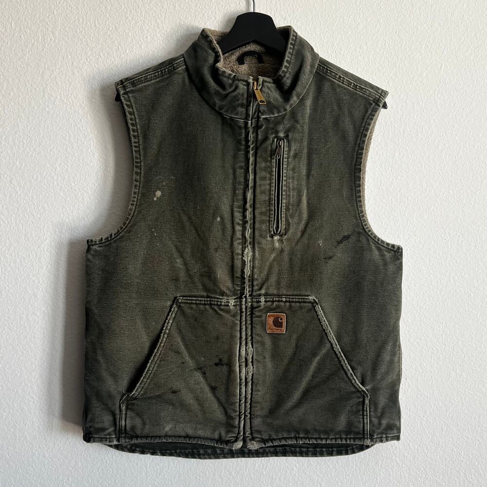 Carhartt V33 MOS green work wear vest